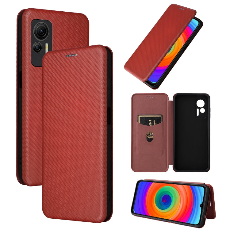 Carbon Fiber Texture Flip Leather Phone Case, For vivo X90 Pro+ 5G, For Fujitsu Arrows N F-51C, For Google Pixel 7a, For Huawei nova 10, For Ulefone Note 14, For Samsung Galaxy A34 5G, For Samsung Galaxy A54 5G