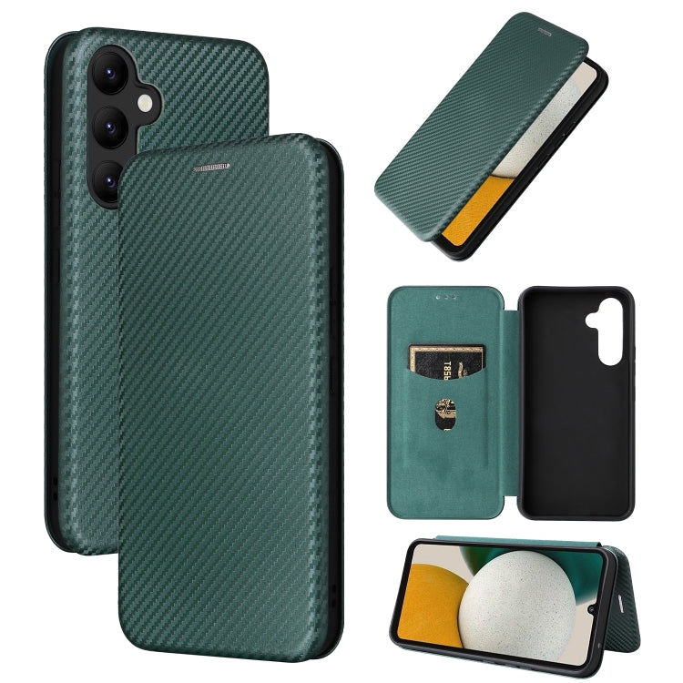 Carbon Fiber Texture Flip Leather Phone Case, For vivo X90 Pro+ 5G, For Fujitsu Arrows N F-51C, For Google Pixel 7a, For Huawei nova 10, For Ulefone Note 14, For Samsung Galaxy A34 5G, For Samsung Galaxy A54 5G