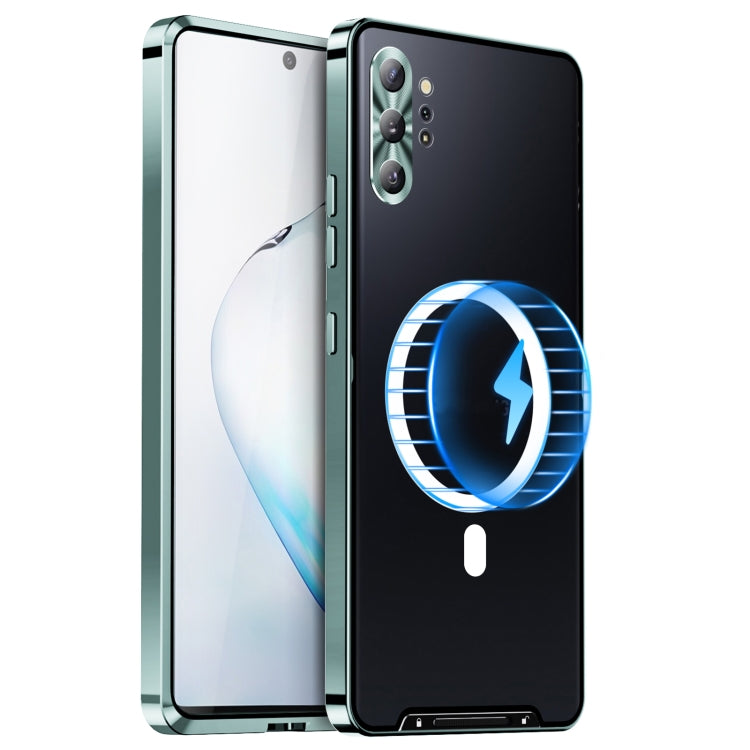 MagSafe Magnetic Frosted Metal Phone Case, For Samsung Galaxy Note10+