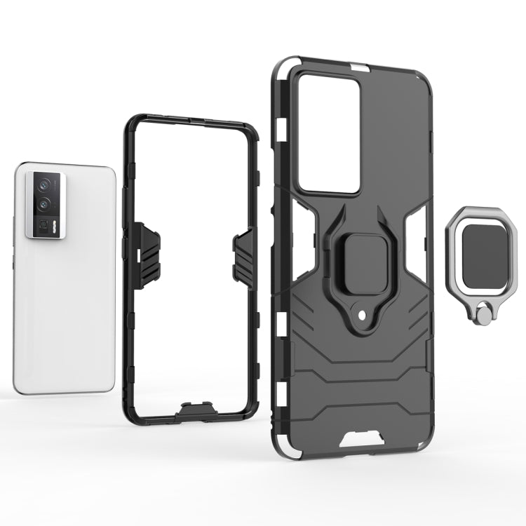Magnetic Ring Holder PC + TPU Phone Case, For Xiaomi Redmi K60, For Xiaomi Redmi K60 Pro, For Xiaomi Redmi K60E 5G