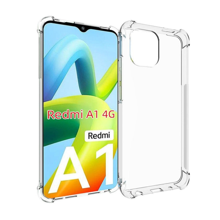 Shockproof Non-slip Thickening TPU Phone Case, For Xiaomi Redmi 12C, For Xiaomi Redmi A1 4G