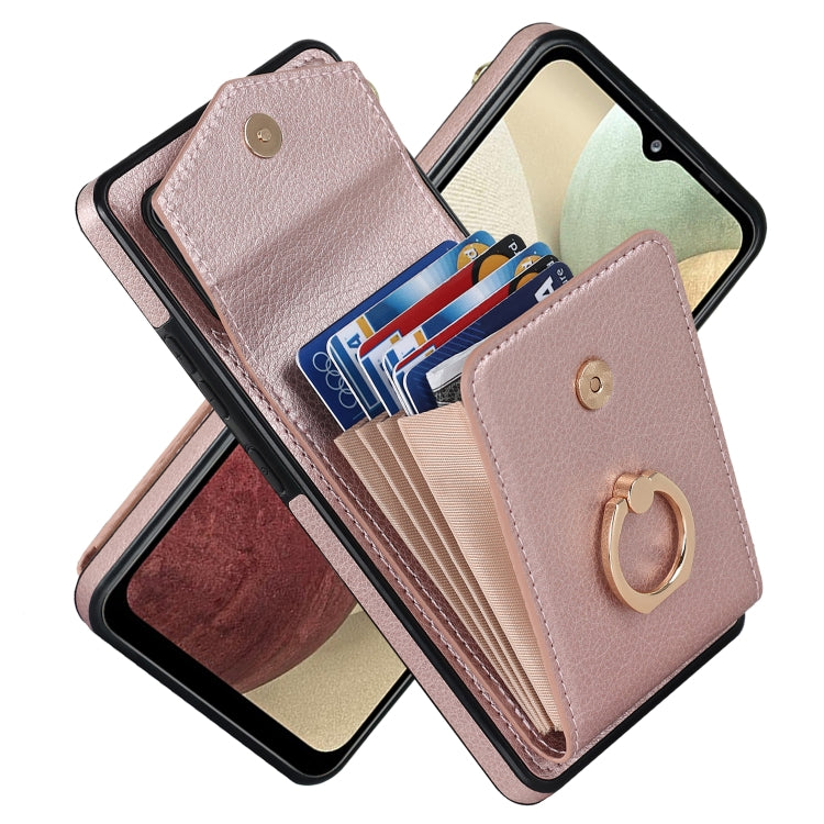 Ring Holder RFID Card Slot Phone Case, For Samsung Galaxy A54 5G, For Samsung Galaxy S23 5G, For Samsung Galaxy S24 Ultra 5G, For Samsung Galaxy S23+ 5G, For Samsung Galaxy S24+ 5G, For Samsung Galaxy A12, For Samsung Galaxy S24 5G                     ...