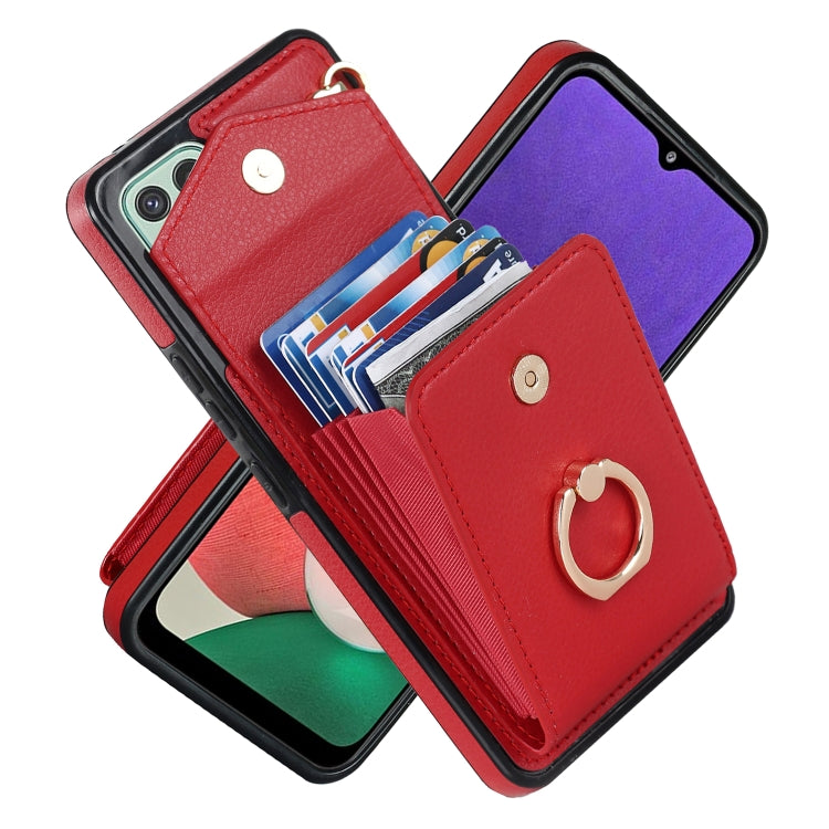 Ring Holder RFID Card Slot Phone Case, For Samsung Galaxy A54 5G, For Samsung Galaxy S23 5G, For Samsung Galaxy S24 Ultra 5G, For Samsung Galaxy S23+ 5G, For Samsung Galaxy S24+ 5G, For Samsung Galaxy A12, For Samsung Galaxy S24 5G                     ...