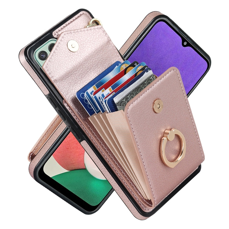 Ring Holder RFID Card Slot Phone Case, For Samsung Galaxy A54 5G, For Samsung Galaxy S23 5G, For Samsung Galaxy S24 Ultra 5G, For Samsung Galaxy S23+ 5G, For Samsung Galaxy S24+ 5G, For Samsung Galaxy A12, For Samsung Galaxy S24 5G                     ...