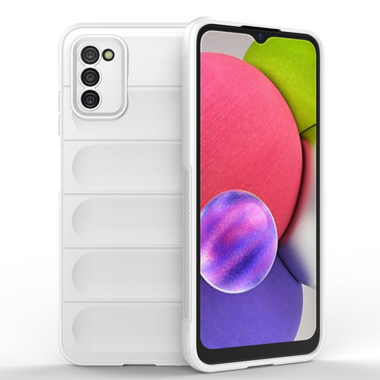 Magic Shield TPU + Flannel Phone Case, For Samsung Galaxy A03s India Version