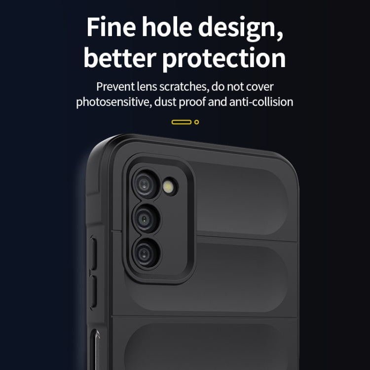 Magic Shield TPU + Flannel Phone Case, For Samsung Galaxy A03s India Version