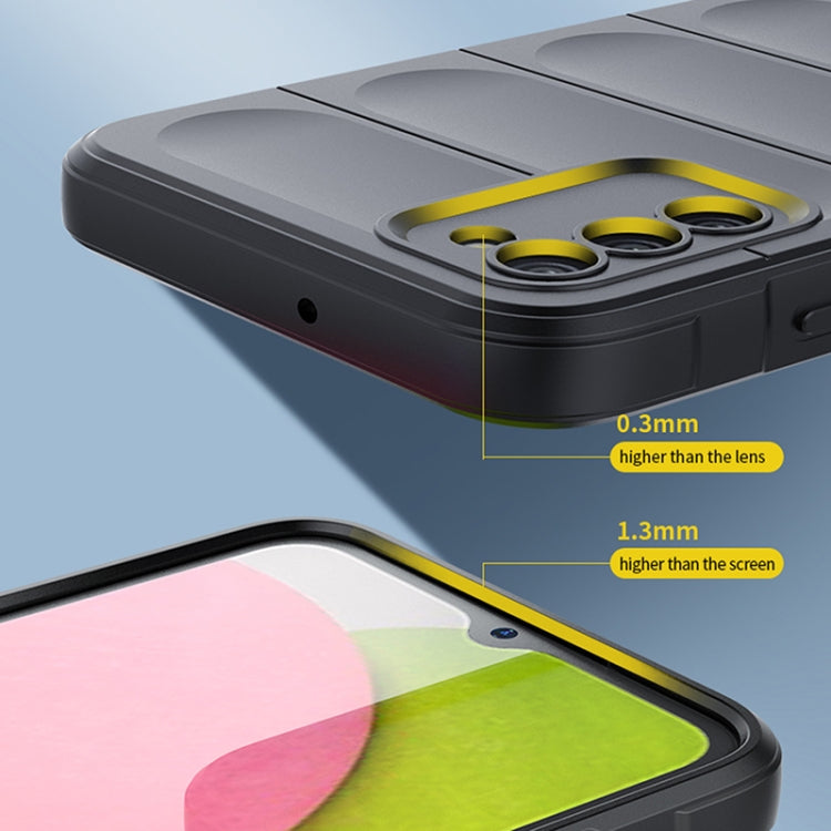 Magic Shield TPU + Flannel Phone Case, For Samsung Galaxy A03s India Version