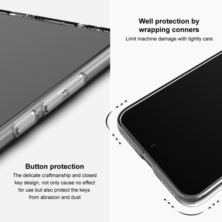 IMAK UX-10 Series Transparent Shockproof TPU Phone Case, For Xiaomi Redmi K60 5G / K60 Pro 5G / Poco F5 Pro 5G, For Xiaomi Redmi K60E 5G, For Xiaomi 13 5G, For Xiaomi 13 Pro 5G, For Motorola Moto X40 5G, For Samsung Galaxy A04e 4G                      ...