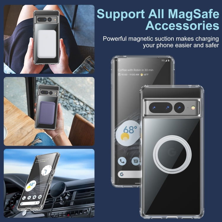 Transparent Frosted MagSafe Phone Case, For Google Pixel 7 Pro