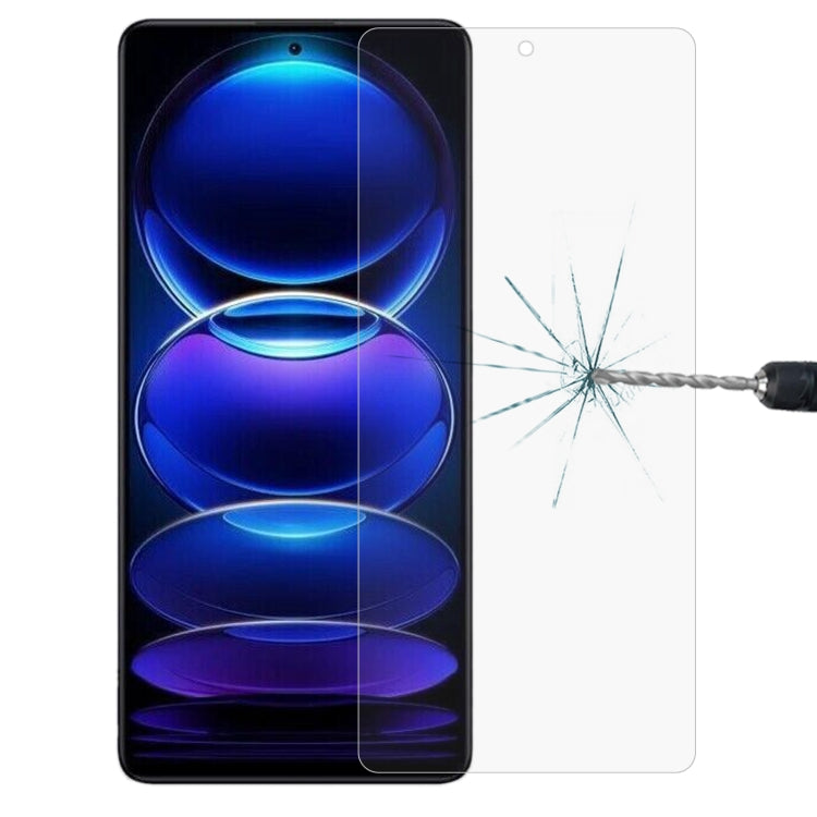 0.26mm 9H 2.5D Tempered Glass Film, For Xiaomi Redmi Note 12 Pro 5G/12 Pro+ Global (1 PC)