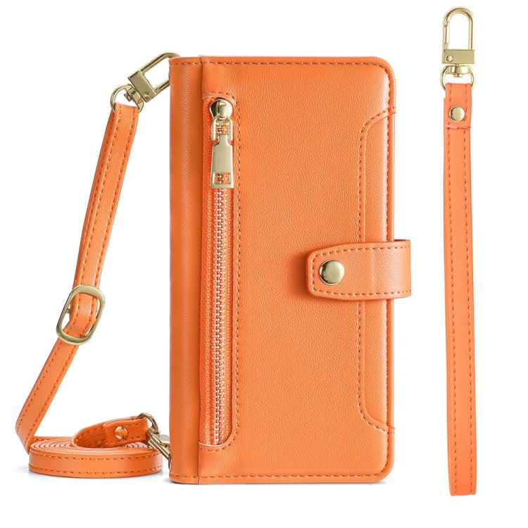Sheep Texture Cross-body Zipper Wallet Leather Phone Case, For Xiaomi Redmi Note 11 4G Global / Note 11S, For Xiaomi Redmi K50 Ultra, For Xiaomi Civi 2 5G, For Xiaomi Redmi K40 Gaming, For OnePlus 10 Pro 5G, For OnePlus Ace Racing