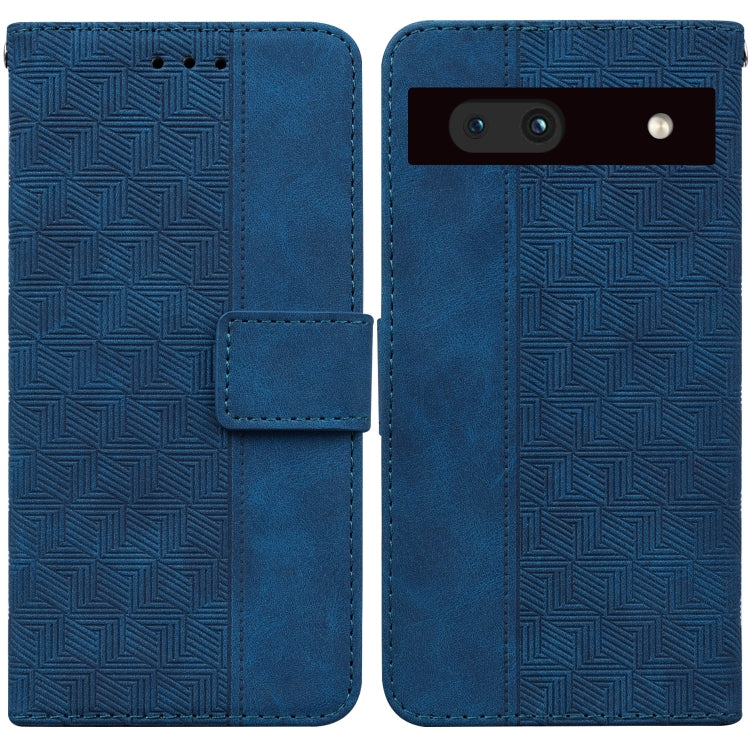 Geometric Embossed Flip Leather Phone Case, For Google Pixel 7a, For Infinix Hot 20 Play, For Samsung Galaxy A34 5G, For Samsung Galaxy A54 5G, For OPPO A58, For Tecno Pova 4 Pro