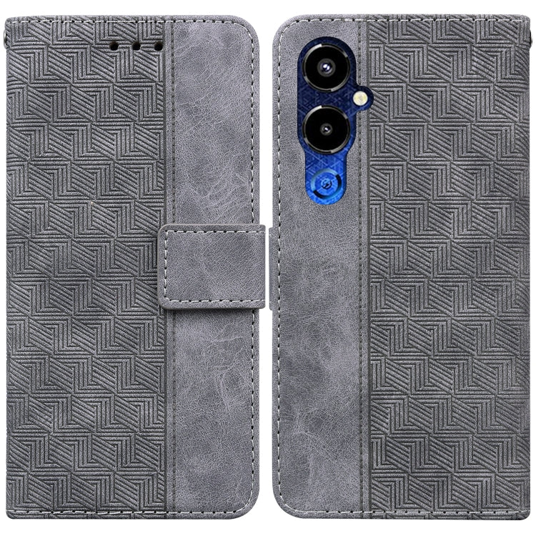 Geometric Embossed Flip Leather Phone Case, For Google Pixel 7a, For Infinix Hot 20 Play, For Samsung Galaxy A34 5G, For Samsung Galaxy A54 5G, For OPPO A58, For Tecno Pova 4 Pro