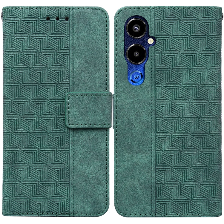 Geometric Embossed Flip Leather Phone Case, For Google Pixel 7a, For Infinix Hot 20 Play, For Samsung Galaxy A34 5G, For Samsung Galaxy A54 5G, For OPPO A58, For Tecno Pova 4 Pro