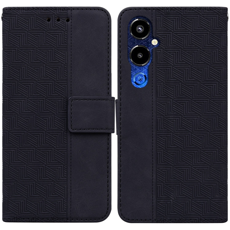 Geometric Embossed Flip Leather Phone Case, For Google Pixel 7a, For Infinix Hot 20 Play, For Samsung Galaxy A34 5G, For Samsung Galaxy A54 5G, For OPPO A58, For Tecno Pova 4 Pro