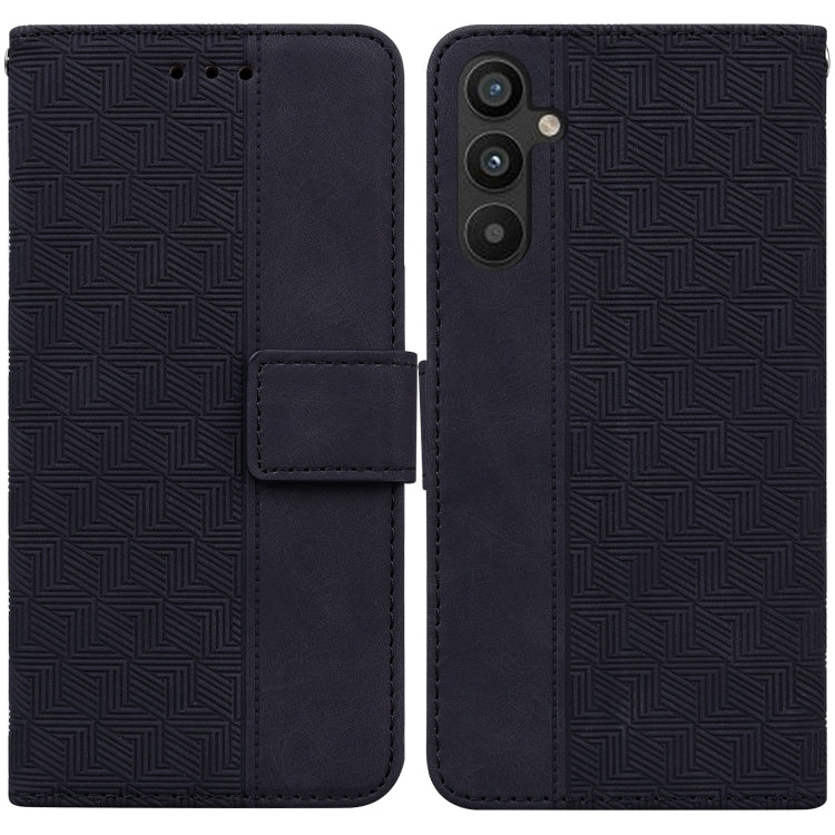 Geometric Embossed Flip Leather Phone Case, For Google Pixel 7a, For Infinix Hot 20 Play, For Samsung Galaxy A34 5G, For Samsung Galaxy A54 5G, For OPPO A58, For Tecno Pova 4 Pro
