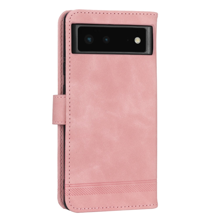 Dierfeng Dream Line TPU + PU Leather Phone Case, For Google Pixel 6, For Google Pixel 6 Pro, For Google Pixel 6a, For Google Pixel 7, For Google Pixel 7 Pro, For Google Pixel 7a