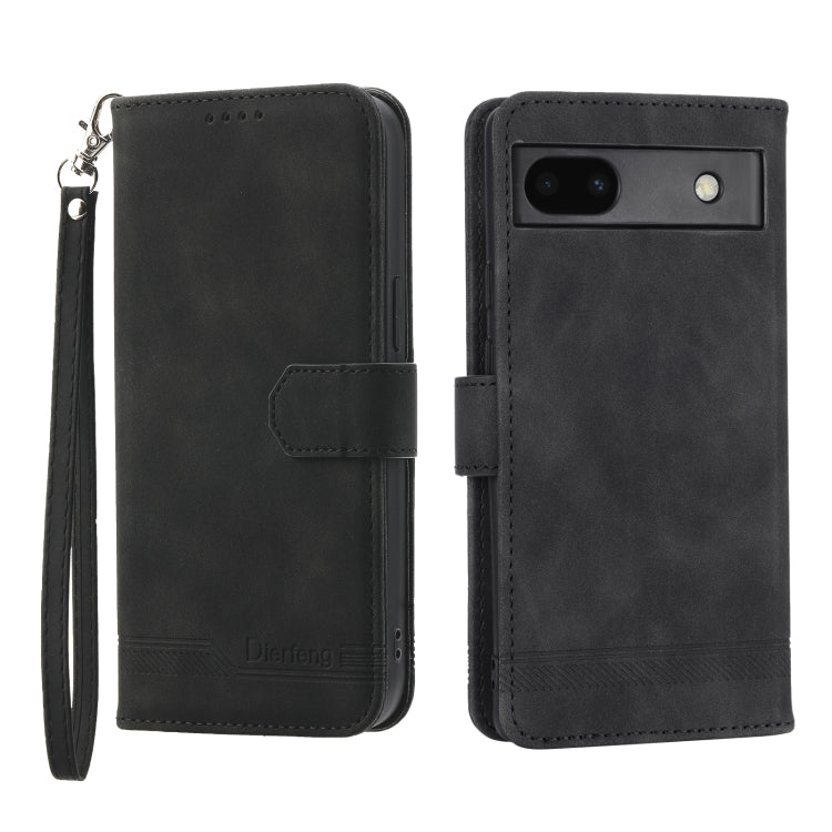Dierfeng Dream Line TPU + PU Leather Phone Case, For Google Pixel 6, For Google Pixel 6 Pro, For Google Pixel 6a, For Google Pixel 7, For Google Pixel 7 Pro, For Google Pixel 7a