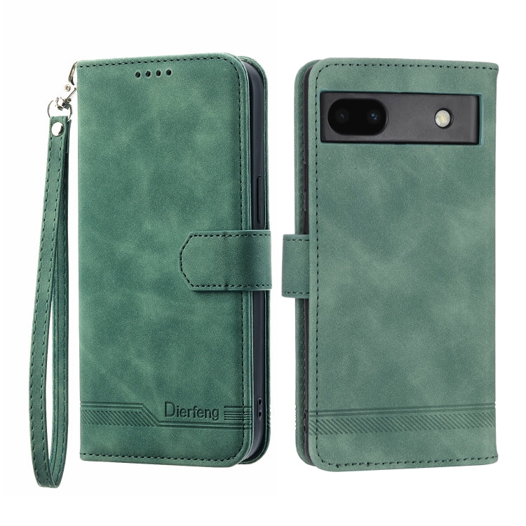 Dierfeng Dream Line TPU + PU Leather Phone Case, For Google Pixel 6, For Google Pixel 6 Pro, For Google Pixel 6a, For Google Pixel 7, For Google Pixel 7 Pro, For Google Pixel 7a