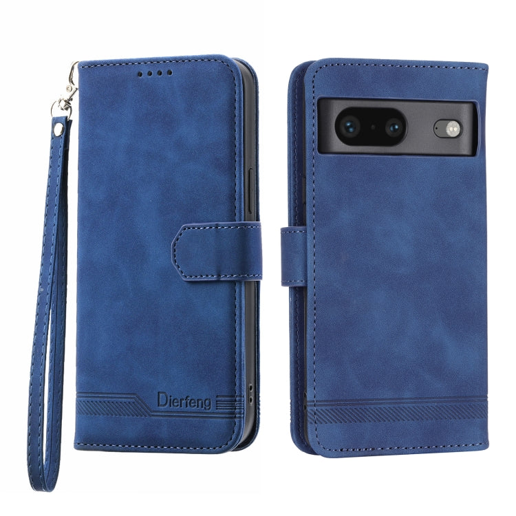 Dierfeng Dream Line TPU + PU Leather Phone Case, For Google Pixel 6, For Google Pixel 6 Pro, For Google Pixel 6a, For Google Pixel 7, For Google Pixel 7 Pro, For Google Pixel 7a