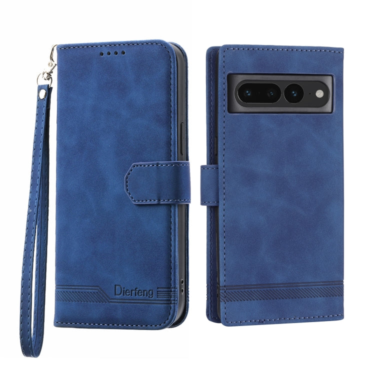 Dierfeng Dream Line TPU + PU Leather Phone Case, For Google Pixel 6, For Google Pixel 6 Pro, For Google Pixel 6a, For Google Pixel 7, For Google Pixel 7 Pro, For Google Pixel 7a