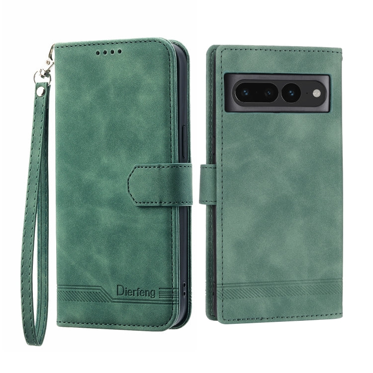 Dierfeng Dream Line TPU + PU Leather Phone Case, For Google Pixel 6, For Google Pixel 6 Pro, For Google Pixel 6a, For Google Pixel 7, For Google Pixel 7 Pro, For Google Pixel 7a