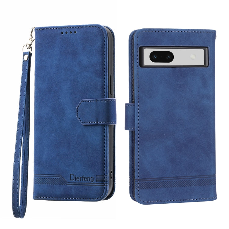 Dierfeng Dream Line TPU + PU Leather Phone Case, For Google Pixel 6, For Google Pixel 6 Pro, For Google Pixel 6a, For Google Pixel 7, For Google Pixel 7 Pro, For Google Pixel 7a