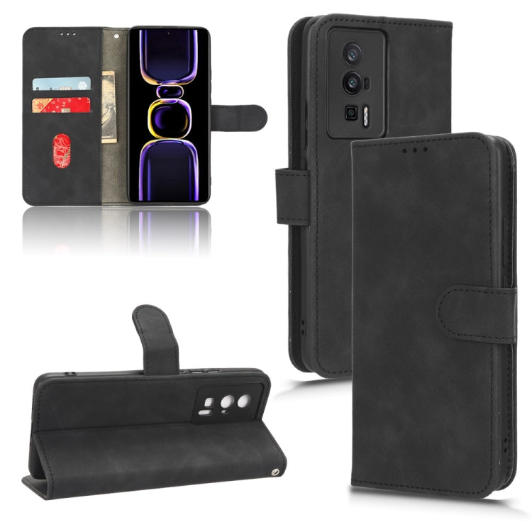 Skin Feel Magnetic Flip Leather Phone Case, For TCL 40SE, For Xiaomi Redmi K60 / K60 Pro, For ZTE Libero 5G III