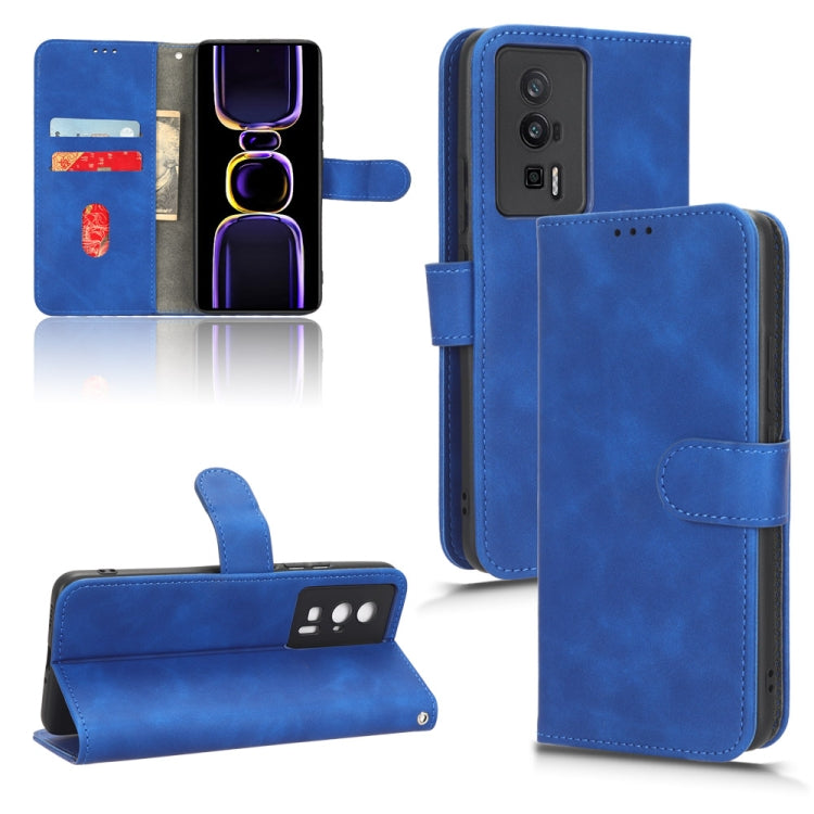 Skin Feel Magnetic Flip Leather Phone Case, For TCL 40SE, For Xiaomi Redmi K60 / K60 Pro, For ZTE Libero 5G III
