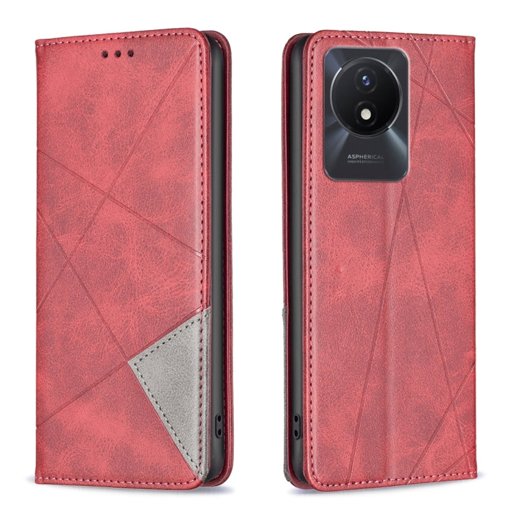Prismatic Invisible Magnetic Leather Phone Case, For vivo Y02 4G, For Xiaomi Redmi 12C, For Xiaomi Redmi K60 / K60 Pro, For Xiaomi Redmi Note 12 Pro+ Global, For Xiaomi Redmi Note 12 Pro 5G Global, For Xiaomi Redmi Note 12 Global