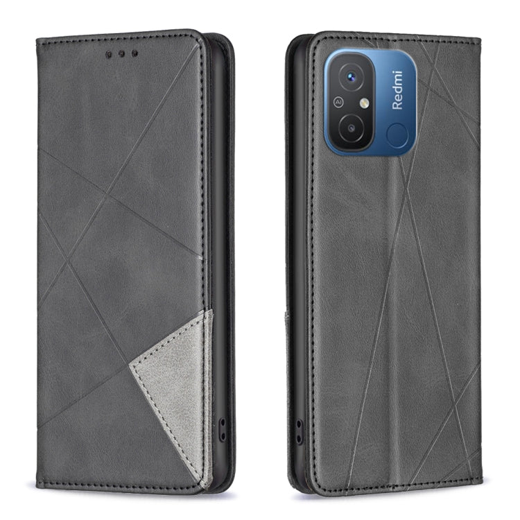 Prismatic Invisible Magnetic Leather Phone Case, For vivo Y02 4G, For Xiaomi Redmi 12C, For Xiaomi Redmi K60 / K60 Pro, For Xiaomi Redmi Note 12 Pro+ Global, For Xiaomi Redmi Note 12 Pro 5G Global, For Xiaomi Redmi Note 12 Global