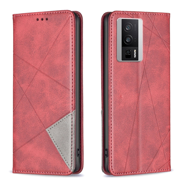 Prismatic Invisible Magnetic Leather Phone Case, For vivo Y02 4G, For Xiaomi Redmi 12C, For Xiaomi Redmi K60 / K60 Pro, For Xiaomi Redmi Note 12 Pro+ Global, For Xiaomi Redmi Note 12 Pro 5G Global, For Xiaomi Redmi Note 12 Global