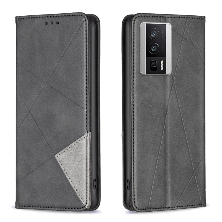 Prismatic Invisible Magnetic Leather Phone Case, For vivo Y02 4G, For Xiaomi Redmi 12C, For Xiaomi Redmi K60 / K60 Pro, For Xiaomi Redmi Note 12 Pro+ Global, For Xiaomi Redmi Note 12 Pro 5G Global, For Xiaomi Redmi Note 12 Global