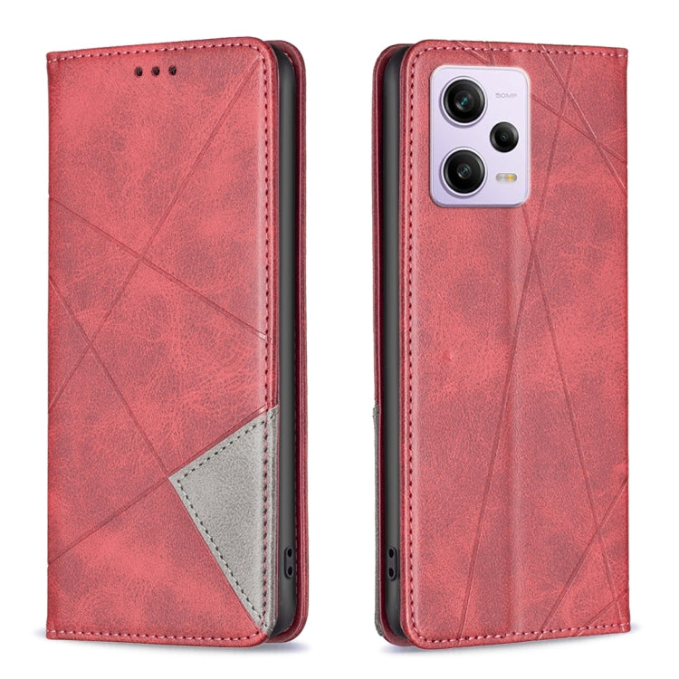 Prismatic Invisible Magnetic Leather Phone Case, For vivo Y02 4G, For Xiaomi Redmi 12C, For Xiaomi Redmi K60 / K60 Pro, For Xiaomi Redmi Note 12 Pro+ Global, For Xiaomi Redmi Note 12 Pro 5G Global, For Xiaomi Redmi Note 12 Global