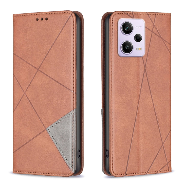 Prismatic Invisible Magnetic Leather Phone Case, For vivo Y02 4G, For Xiaomi Redmi 12C, For Xiaomi Redmi K60 / K60 Pro, For Xiaomi Redmi Note 12 Pro+ Global, For Xiaomi Redmi Note 12 Pro 5G Global, For Xiaomi Redmi Note 12 Global