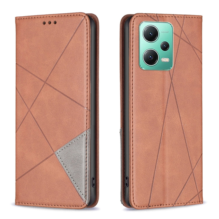 Prismatic Invisible Magnetic Leather Phone Case, For vivo Y02 4G, For Xiaomi Redmi 12C, For Xiaomi Redmi K60 / K60 Pro, For Xiaomi Redmi Note 12 Pro+ Global, For Xiaomi Redmi Note 12 Pro 5G Global, For Xiaomi Redmi Note 12 Global