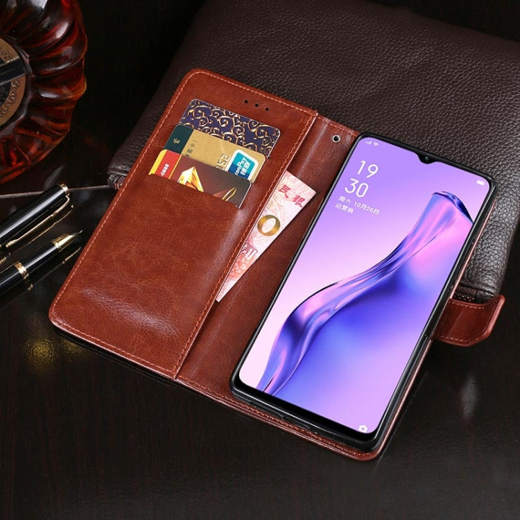 idewei Crazy Horse Texture Horizontal Flip Leather Case with Holder & Card Slots & Wallet, For OPPO A8, For OPPO A9, For OPPO A9 (2020), For OPPO A11, For OPPO A31 (2020), For OPPO AX5