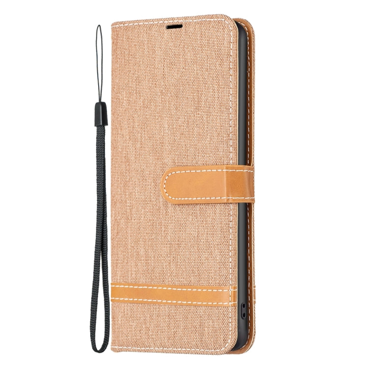 Color Block Denim Texture Leather Phone Case, For Xiaomi Redmi Note 12 Global, For Xiaomi Redmi Note 12S 4G / Note 11, For Xiaomi Poco F5 5G / Redmi Note 12 Turbo