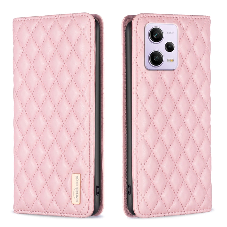 Diamond Lattice Magnetic Leather Flip Phone Case, For vivo Y02 4G, For Xiaomi Redmi 12C, For Xiaomi Redmi K60 / K60 Pro, For Xiaomi Redmi Note 12 Pro+ Global, For Xiaomi Redmi Note 12 Pro 5G Global, For Xiaomi Redmi Note 12 Global