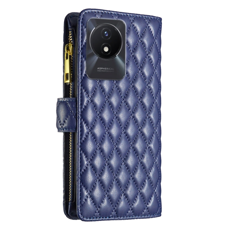 Diamond Lattice Zipper Wallet Leather Flip Phone Case, For vivo Y02 4G, For Xiaomi Redmi 12C, For Xiaomi Redmi K60 / K60 Pro, For Xiaomi Redmi Note 12 Pro+ Global, For Xiaomi Redmi Note 12 Pro 5G Global, For Xiaomi Redmi Note 12 Global