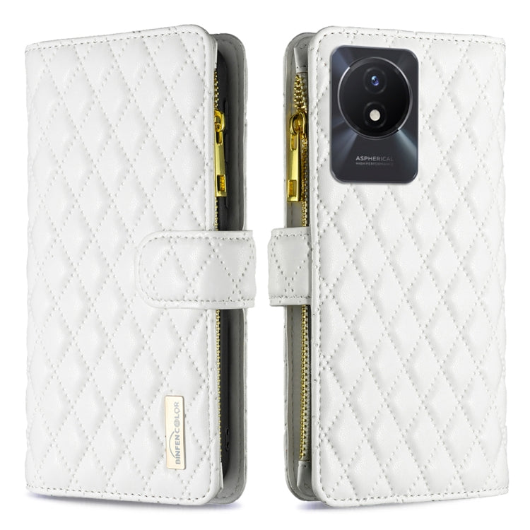 Diamond Lattice Zipper Wallet Leather Flip Phone Case, For vivo Y02 4G, For Xiaomi Redmi 12C, For Xiaomi Redmi K60 / K60 Pro, For Xiaomi Redmi Note 12 Pro+ Global, For Xiaomi Redmi Note 12 Pro 5G Global, For Xiaomi Redmi Note 12 Global