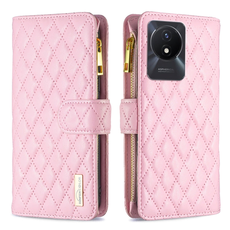 Diamond Lattice Zipper Wallet Leather Flip Phone Case, For vivo Y02 4G, For Xiaomi Redmi 12C, For Xiaomi Redmi K60 / K60 Pro, For Xiaomi Redmi Note 12 Pro+ Global, For Xiaomi Redmi Note 12 Pro 5G Global, For Xiaomi Redmi Note 12 Global