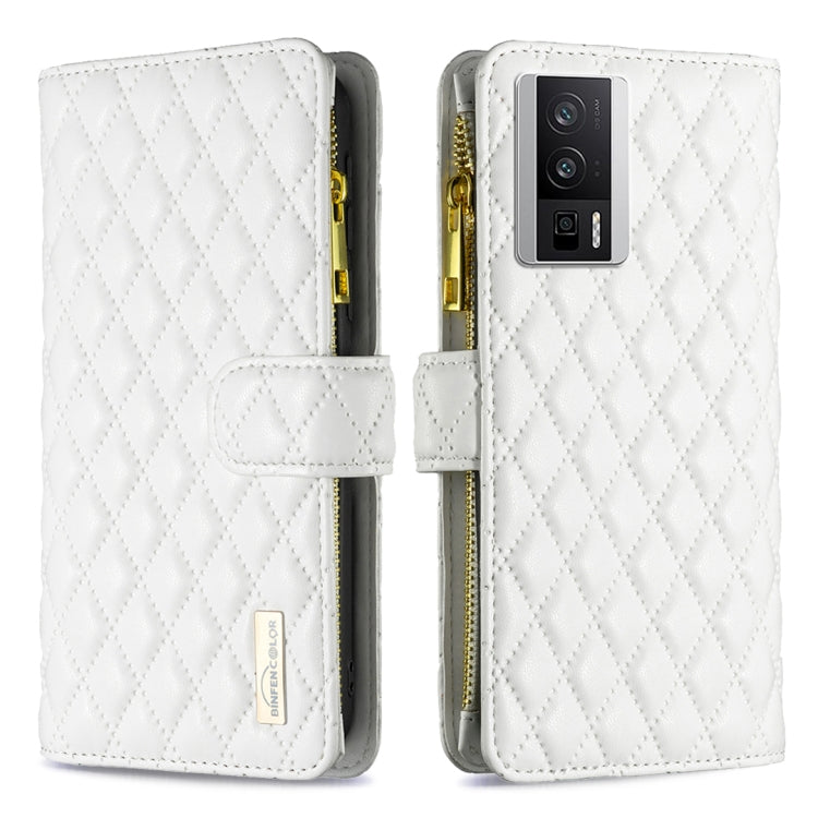 Diamond Lattice Zipper Wallet Leather Flip Phone Case, For vivo Y02 4G, For Xiaomi Redmi 12C, For Xiaomi Redmi K60 / K60 Pro, For Xiaomi Redmi Note 12 Pro+ Global, For Xiaomi Redmi Note 12 Pro 5G Global, For Xiaomi Redmi Note 12 Global