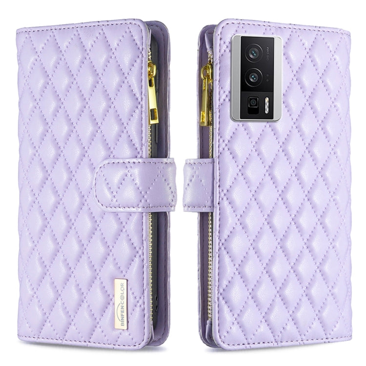 Diamond Lattice Zipper Wallet Leather Flip Phone Case, For vivo Y02 4G, For Xiaomi Redmi 12C, For Xiaomi Redmi K60 / K60 Pro, For Xiaomi Redmi Note 12 Pro+ Global, For Xiaomi Redmi Note 12 Pro 5G Global, For Xiaomi Redmi Note 12 Global