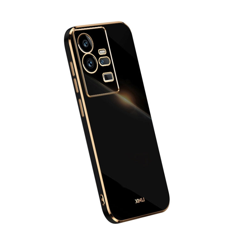 XINLI Straight Edge 6D Electroplate TPU Phone Case, For vivo iQOO 11 Pro 5G, For Xiaomi Redmi 12C 4G, For Xiaomi Redmi Note 12 Pro Speed, For Honor 80 GT 5G, For Honor 80 Pro Flat
