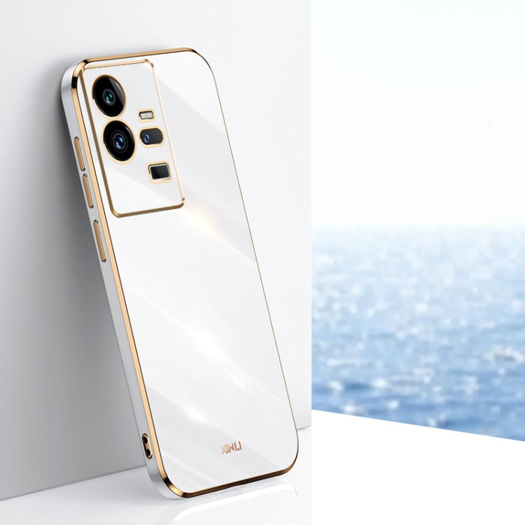 XINLI Straight Edge 6D Electroplate TPU Phone Case, For vivo iQOO 11 Pro 5G, For Xiaomi Redmi 12C 4G, For Xiaomi Redmi Note 12 Pro Speed, For Honor 80 GT 5G, For Honor 80 Pro Flat