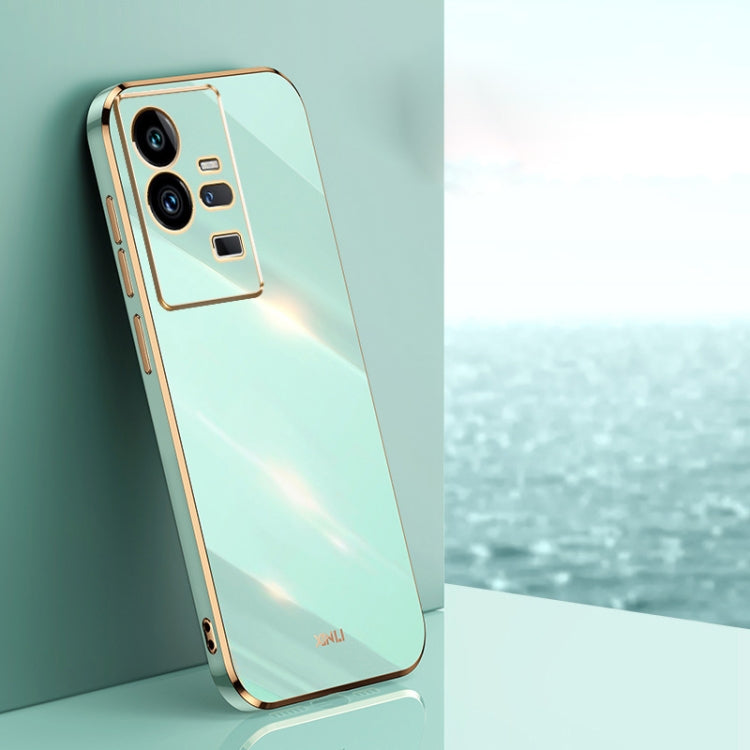XINLI Straight Edge 6D Electroplate TPU Phone Case, For vivo iQOO 11 Pro 5G, For Xiaomi Redmi 12C 4G, For Xiaomi Redmi Note 12 Pro Speed, For Honor 80 GT 5G, For Honor 80 Pro Flat