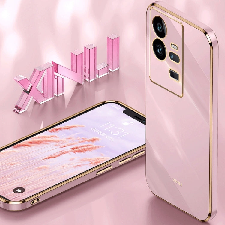 XINLI Straight Edge 6D Electroplate TPU Phone Case, For vivo iQOO 11 Pro 5G, For Xiaomi Redmi 12C 4G, For Xiaomi Redmi Note 12 Pro Speed, For Honor 80 GT 5G, For Honor 80 Pro Flat