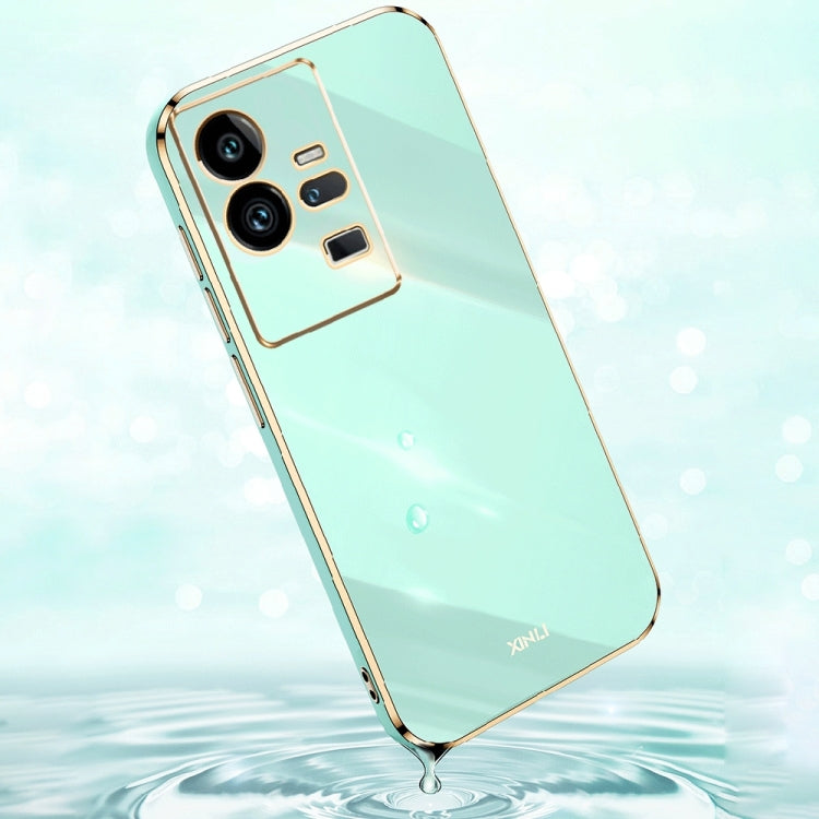 XINLI Straight Edge 6D Electroplate TPU Phone Case, For vivo iQOO 11 Pro 5G, For Xiaomi Redmi 12C 4G, For Xiaomi Redmi Note 12 Pro Speed, For Honor 80 GT 5G, For Honor 80 Pro Flat