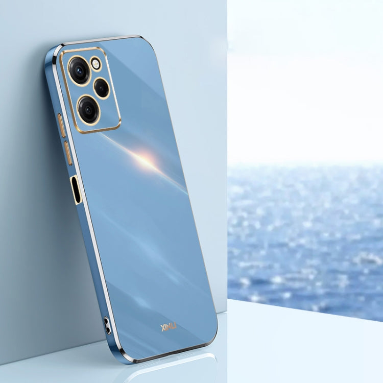 XINLI Straight Edge 6D Electroplate TPU Phone Case, For vivo iQOO 11 Pro 5G, For Xiaomi Redmi 12C 4G, For Xiaomi Redmi Note 12 Pro Speed, For Honor 80 GT 5G, For Honor 80 Pro Flat